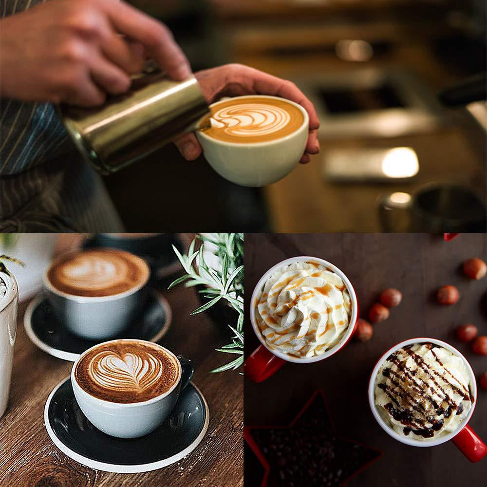 Electric Stainless Steel Milk Frother Hand Mixer